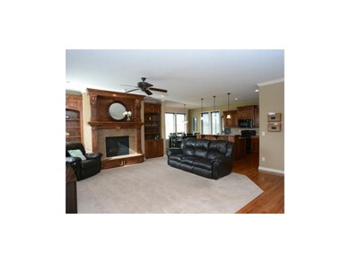 Open plan with lots of living space.