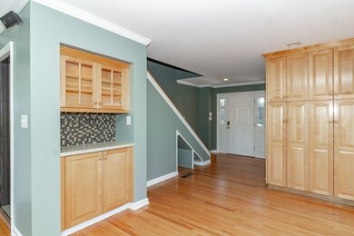 Foyer and dry bar
