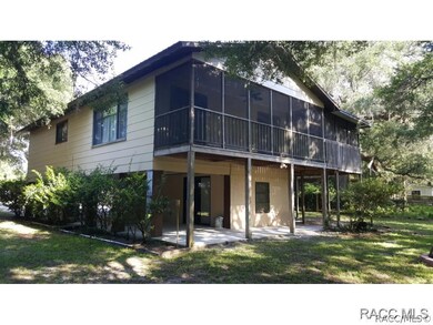 Rear of home