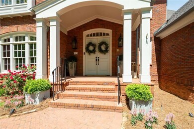 Charming and sophisticated, this front entry boast