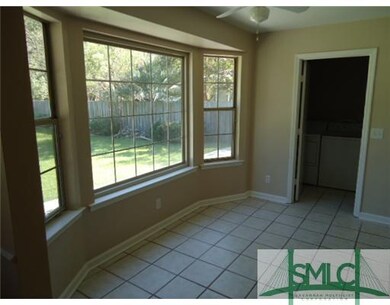 Kitchen. Breakfast nook with a view of the backyar