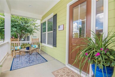 Relaxing front porch