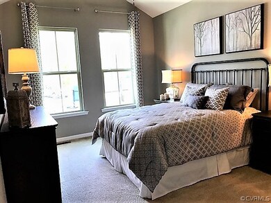 Additional bedroom with wall to wall carpeting, ca