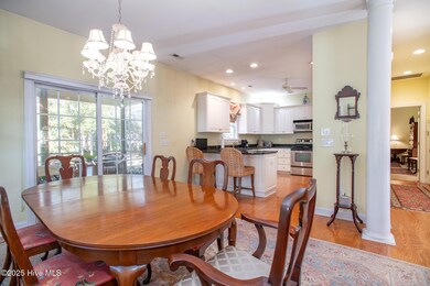 bright and open dining