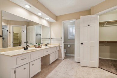 Primary bath with double sinks