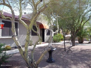 front courtyard