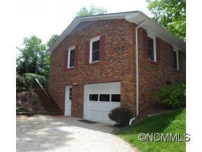 Side with garage
