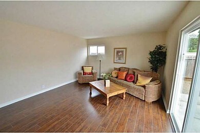 New engineered wood flooring.