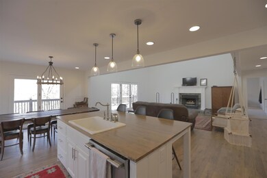 Cedar Island in Kitchen