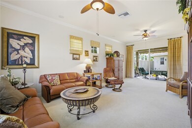 Great room looking out towards the courtyard