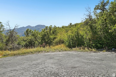 View of asphalt road featuring a mountain view