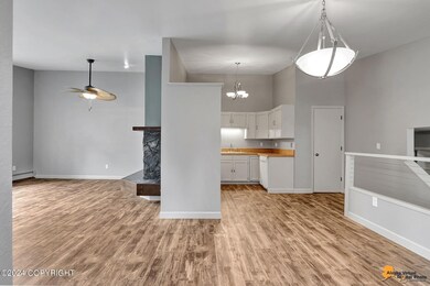 Dining kitchen & livingroom