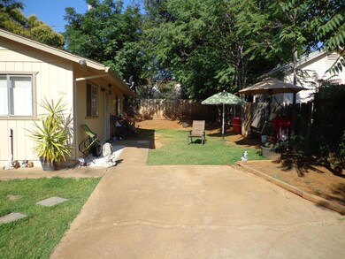Side yard of House