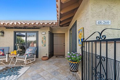 paved courtyard