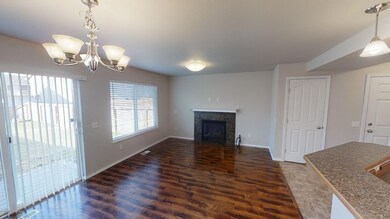 Downstairs Living Area w/Slider