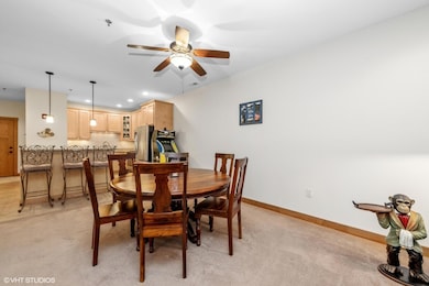 Dining Area into Kitchen