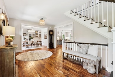 Entry towards dining room