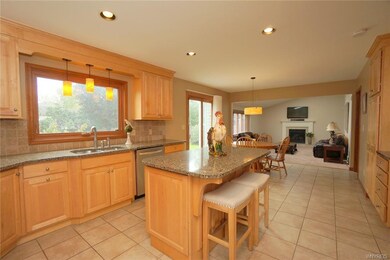 entertaining is a pleasure in this spacious kitche