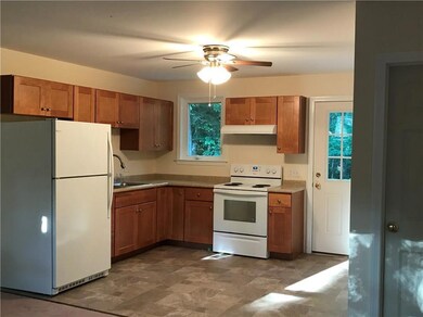 Brand new cabinets, floor and appliances