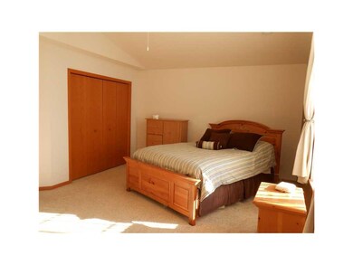 Master Bedroom. Large, Vaulted Master Bedroom