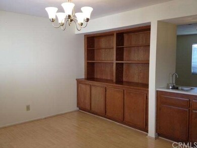 Spacious Dining/Family room w/build-in Shelves and