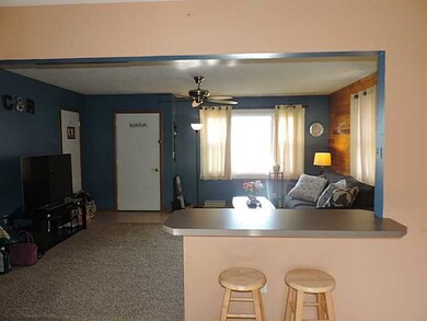 1st Floor Plan. Open concept from kitchen to living room