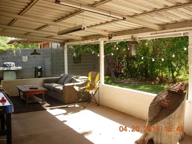 View from French Doors