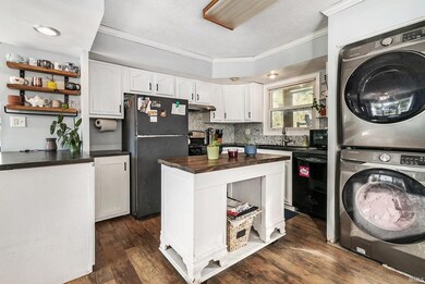 Open Concept Kitchen Offers Plenty Of Space And Ma
