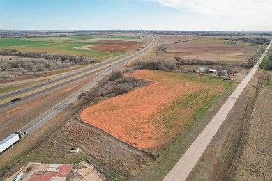West half of this cultivated area