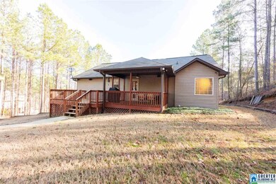 Large private backyard.  Backs up to woods.