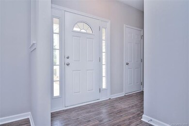 Entry way greats you with warmth and charm.