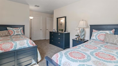 Photo of a model home.