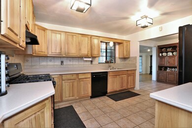 Kitchen looking into sitting room