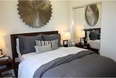 Model home bedroom