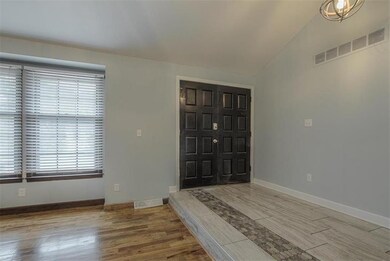 Beautiful tile entry way.