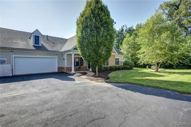 Oversized two car garage with huge walk up storage