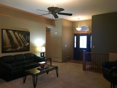 Looking from back of LR towards front door.