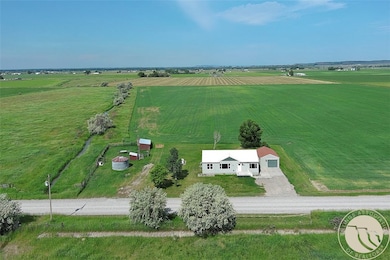 Front of home/acreage.