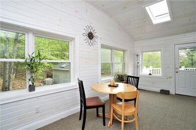 With tall ceilings, skylights, and...
