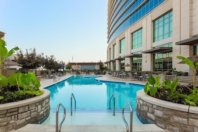 hilton pool long shot