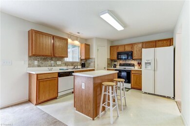 Kitchen with plenty of space.