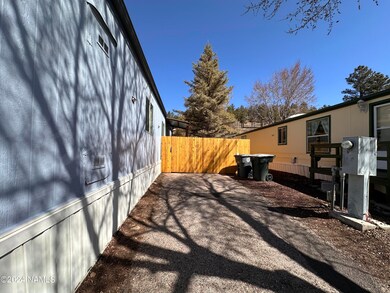 Large fenced yard