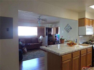 Open concept with breakfast bar