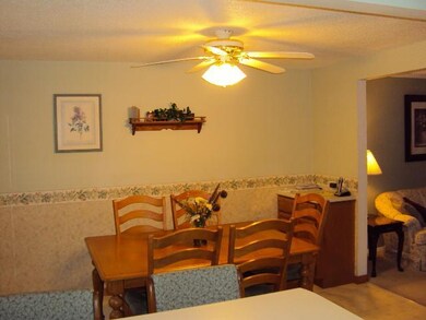 Kitchen breakfast bar AND dining area