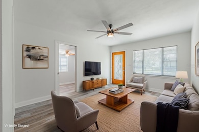 Living Room Virtually Staged