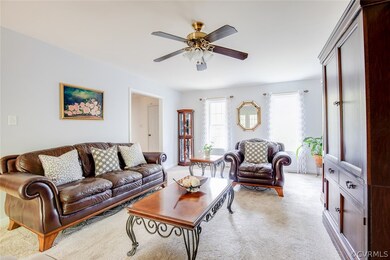 Gorgeous family room with tons of space and natura