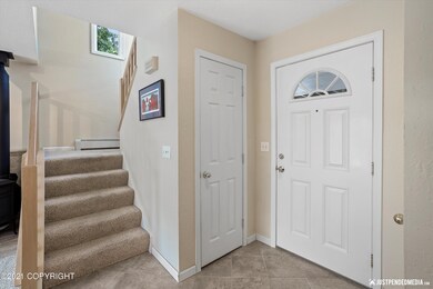 Front Entry with coat closet