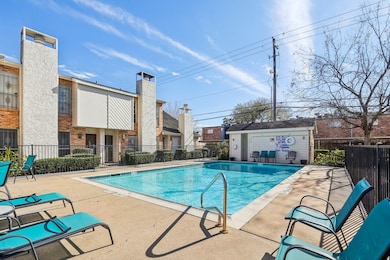 Sparkling pool at your front door