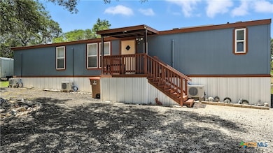 Back of Mobile Home
