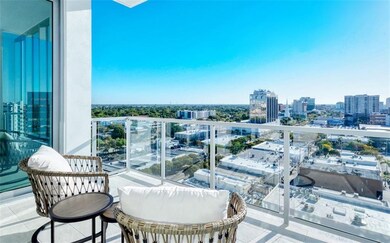 Magnificent city views from the spacious terrace.